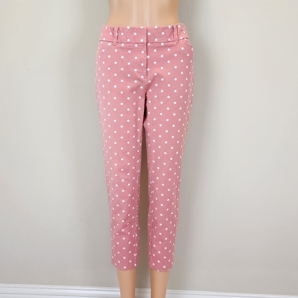 New York & Company Polka-dot Cropped Jeans pants - Picture 10 of 11
